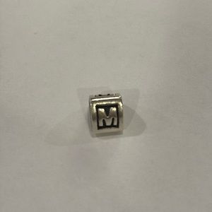 Authentic PANDORA Alphabet Letter - M